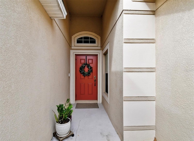 view of property entrance