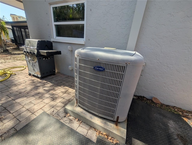 exterior details featuring central air condition unit