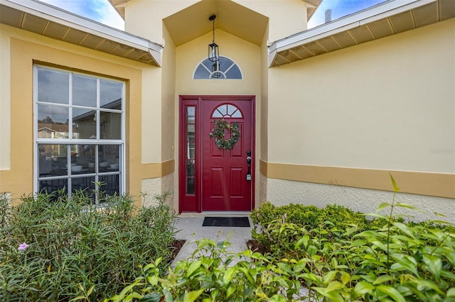 view of property entrance