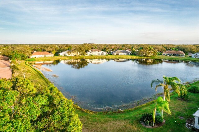 property view of water