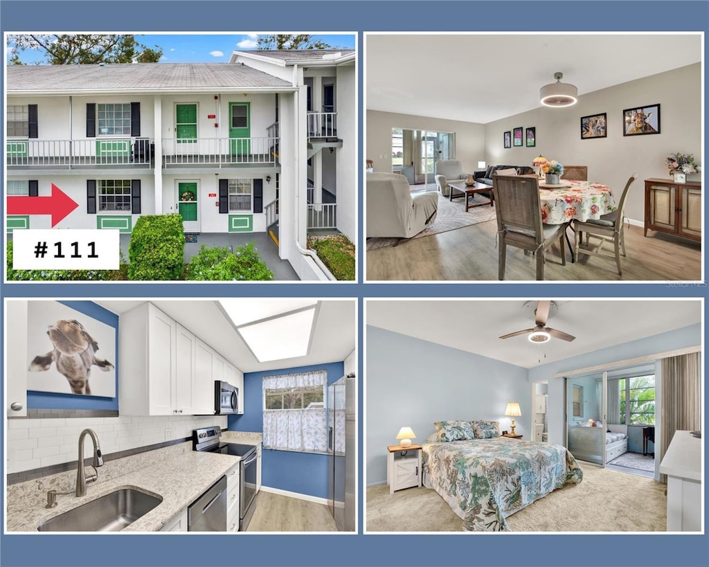 200 Glennes Ln Unit 111, Dunedin, FL 34698 - view of a document with a collage of images