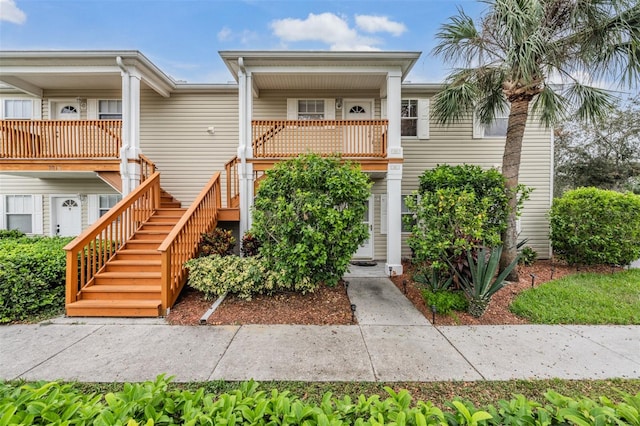 view of townhome / multi-family property