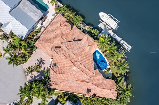 101 12th St E, Tierra Verde, FL 33715 - view from above of property