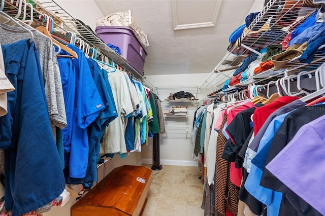 view of spacious closet