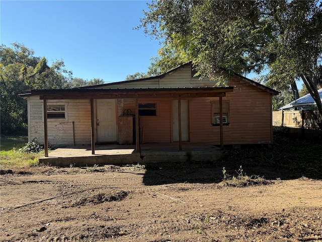 view of outdoor structure