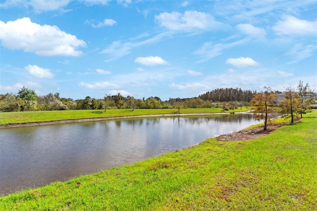 property view of water