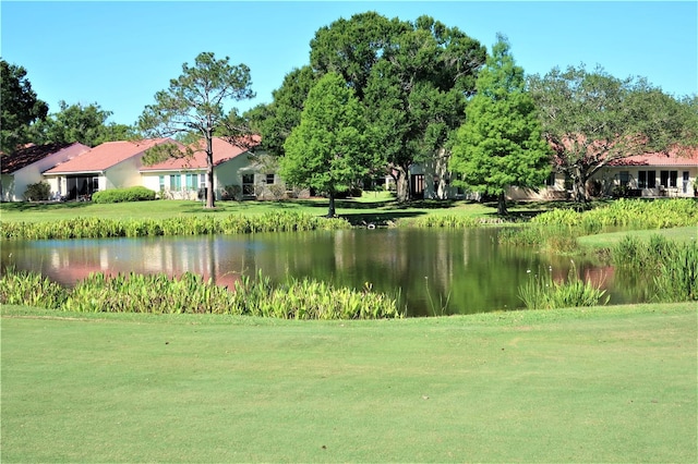 property view of water