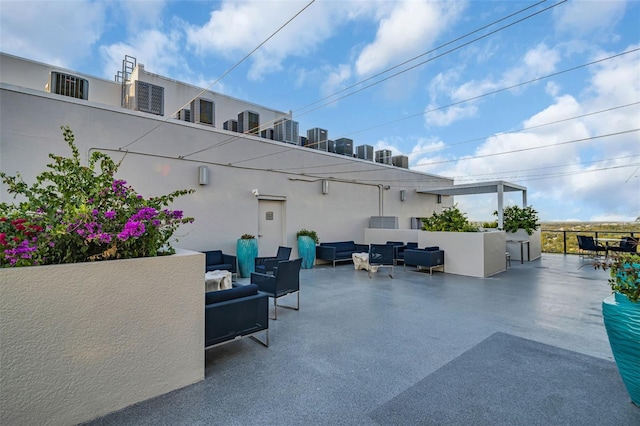 226 5th Ave N Unit 706, Saint Petersburg, FL 33701 - view of patio / terrace with an outdoor hangout area