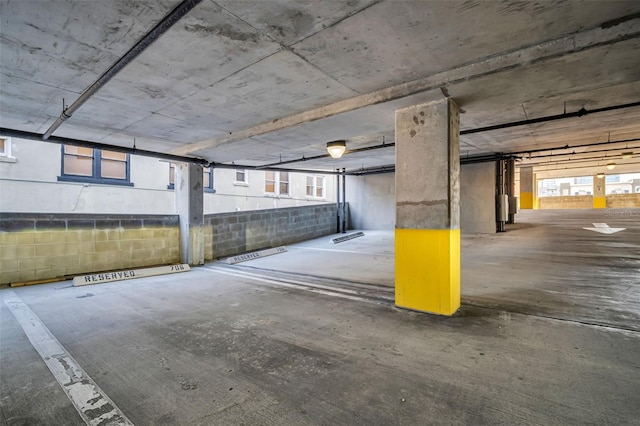 226 5th Ave N Unit 706, Saint Petersburg, FL 33701 - parking deck with concrete block wall
