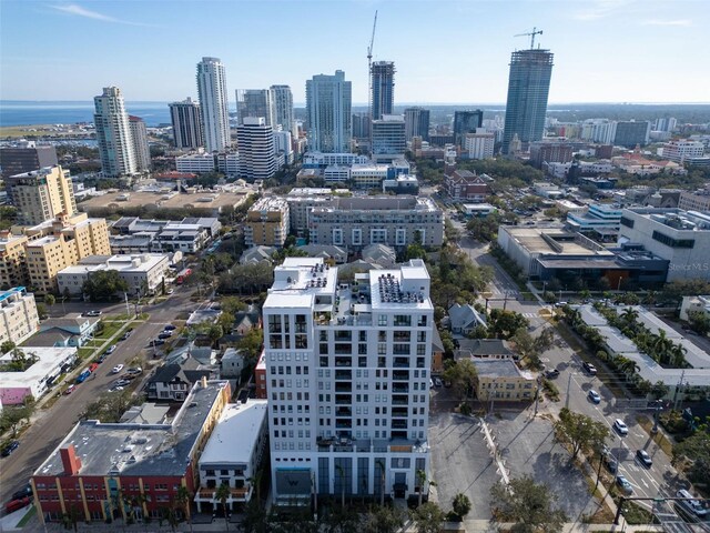 226 5th Ave N Unit 706, Saint Petersburg, FL 33701 - birds eye view of property with a view of city