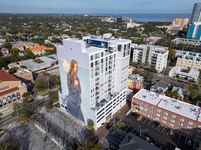 226 5th Ave N Unit 706, Saint Petersburg, FL 33701 - bird's eye view with a view of city and a water view
