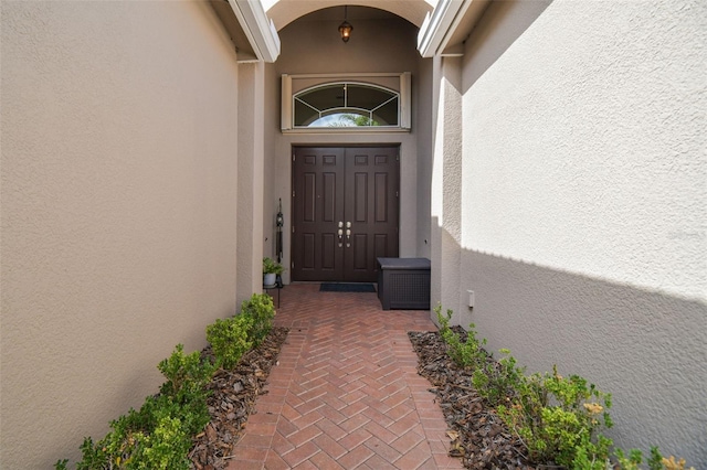 view of entrance to property