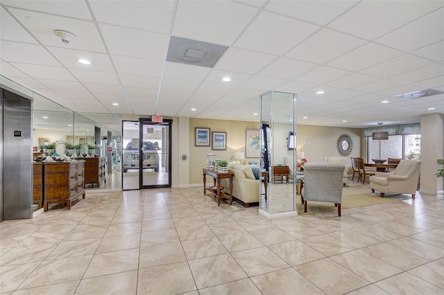 view of community lobby