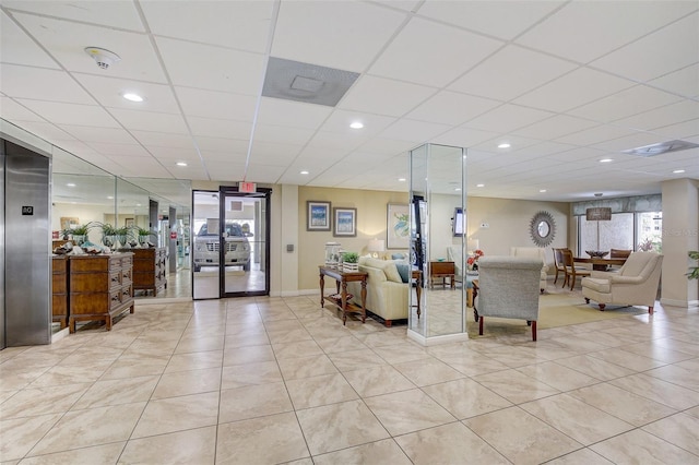 1651 Sand Key Estates Ct Unit 52, Clearwater, FL 33767 - building lobby with a paneled ceiling