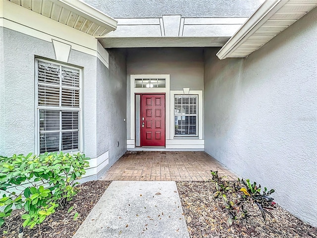 view of property entrance