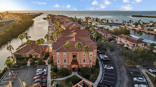 5000 Culbreath Key Way Unit 4-206, Tampa, FL 33611 - aerial perspective of suburban area featuring a nearby body of water