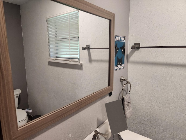 bathroom with toilet