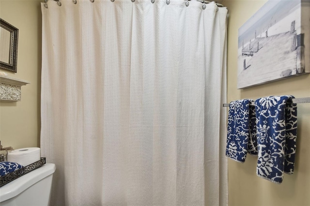 bathroom with toilet