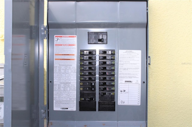 utilities with electric panel