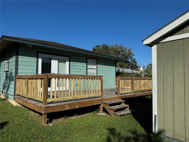 847 Hand Ave, Sarasota, FL 34232 - view of deck