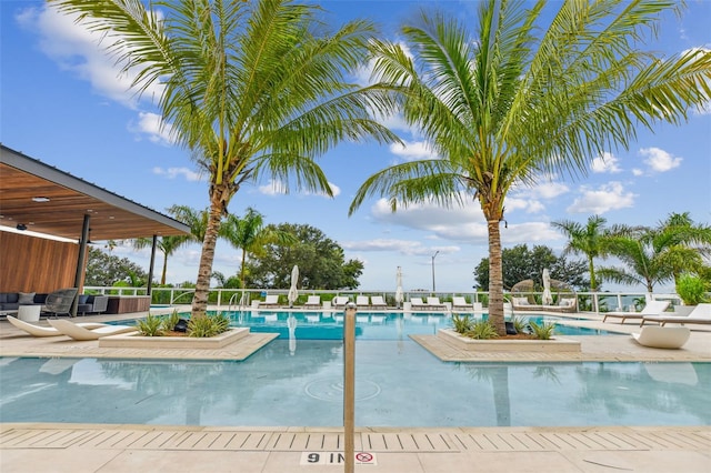 view of swimming pool