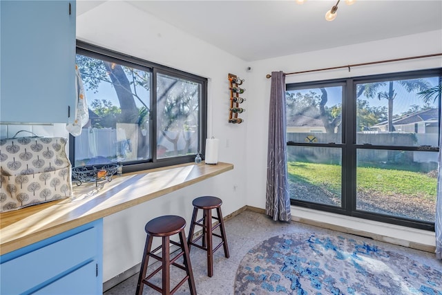 dining room featuring plenty of natural light