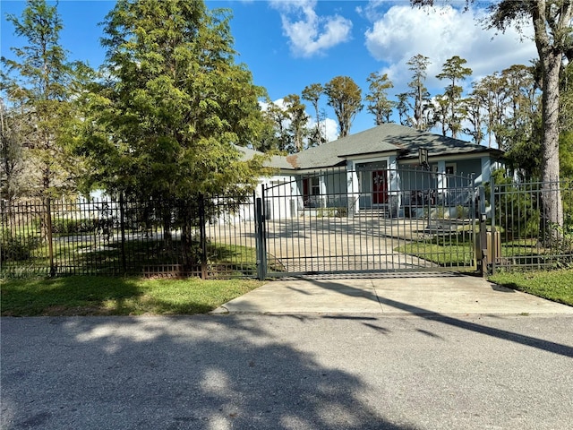 view of front of house