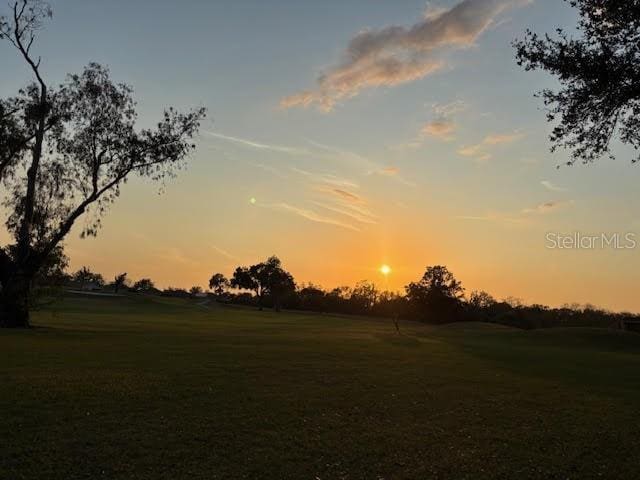 view of nature at dusk