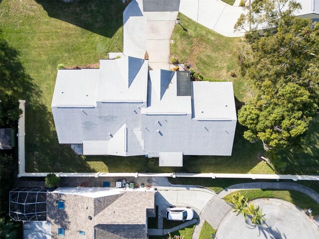 3499 Cedar Ln, Palm Harbor, FL 34684 - drone / aerial view