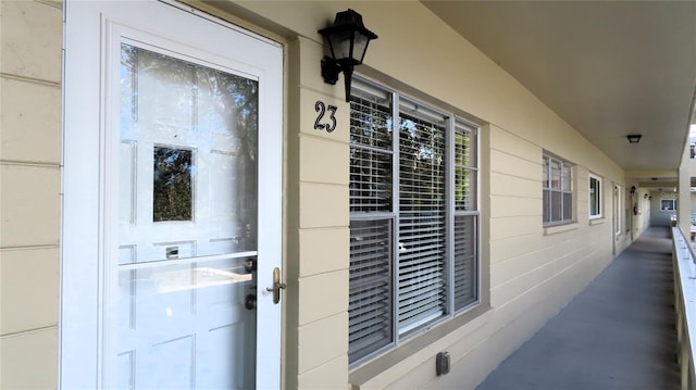 view of entrance to property