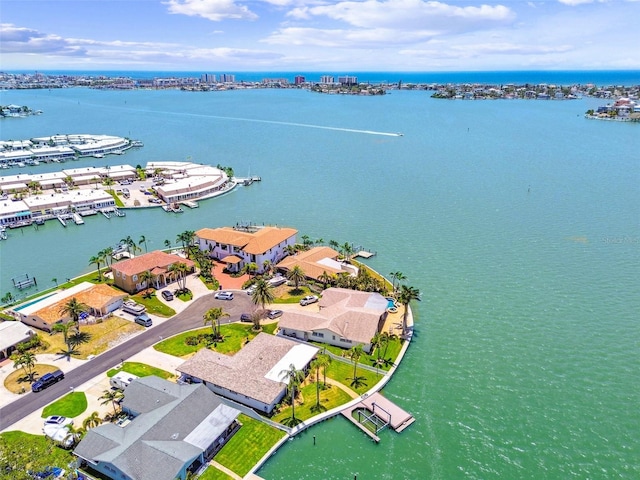 11683 Grove St, Seminole, FL 33772 - drone / aerial view of a large body of water