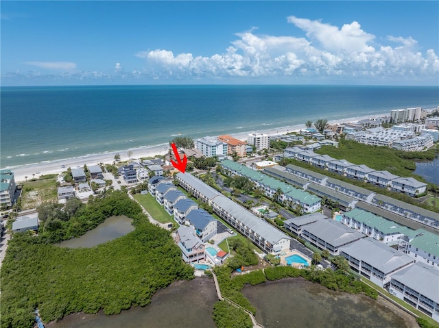 19807 Gulf Blvd Unit 128, Indian Shores, FL 33785 - drone / aerial view of unending shoreline