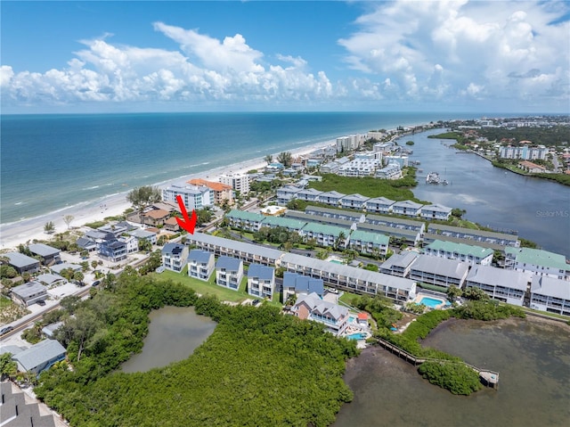 19807 Gulf Blvd Unit 128, Indian Shores, FL 33785 - aerial view of expansive beach