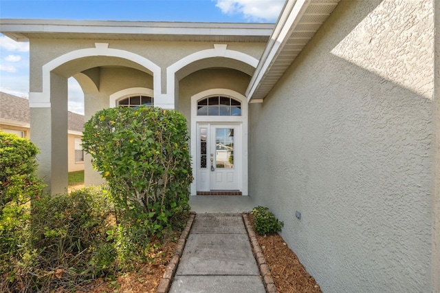 view of property entrance