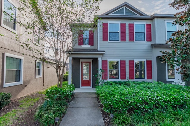 view of townhome / multi-family property