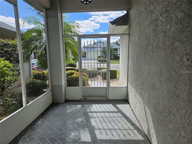 2421 E Del Webb Blvd, Sun City Center, FL 33573 - view of unfurnished sunroom