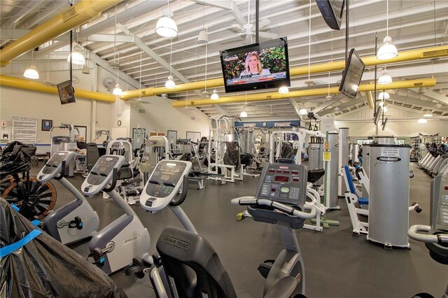 2421 E Del Webb Blvd, Sun City Center, FL 33573 - view of workout area