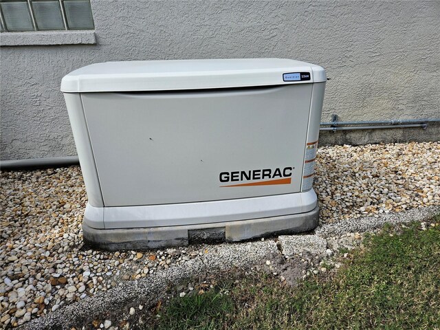 2421 E Del Webb Blvd, Sun City Center, FL 33573 - exterior view of a power unit and stucco siding