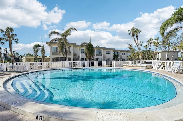 view of pool