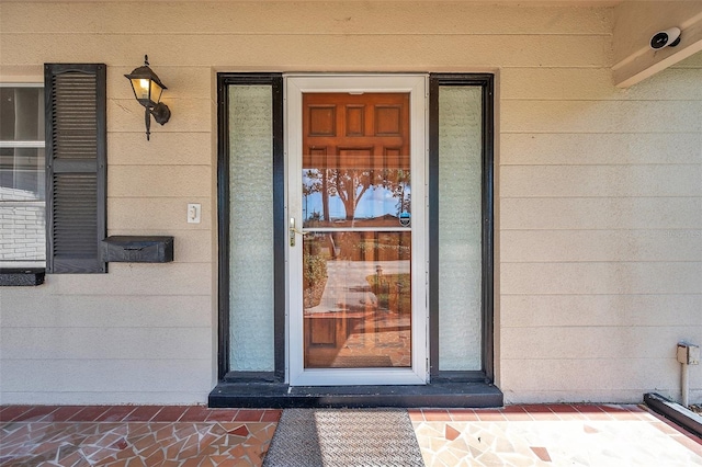 view of entrance to property