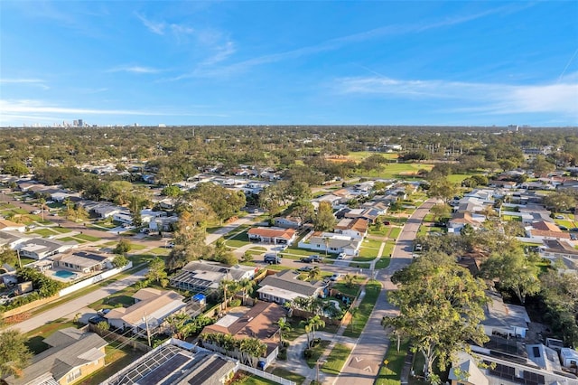 aerial view