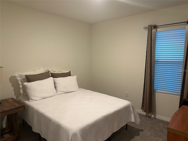 bedroom with carpet flooring