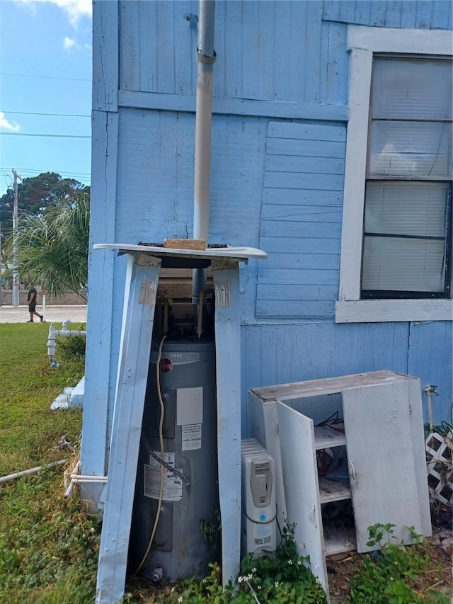 details with electric water heater