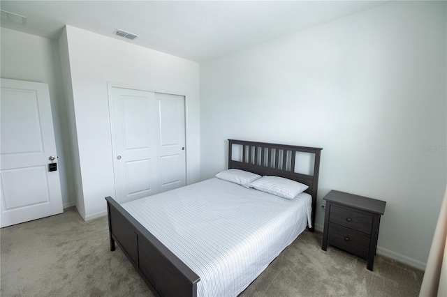 11834 Brighton Knoll Loop, Riverview, FL 33579 - bedroom featuring light carpet and a closet