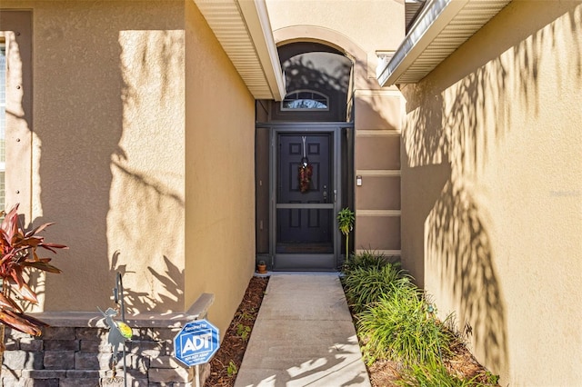 view of property entrance