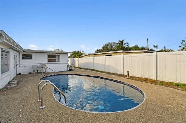 view of pool