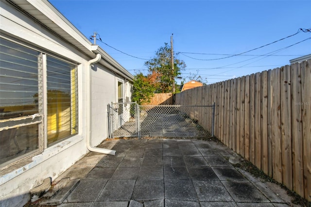 view of patio