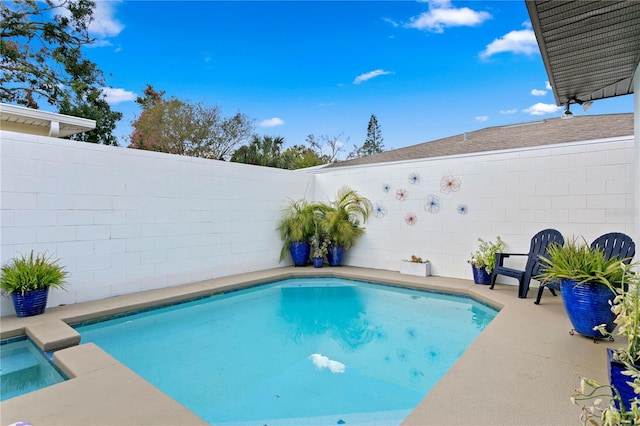 view of swimming pool