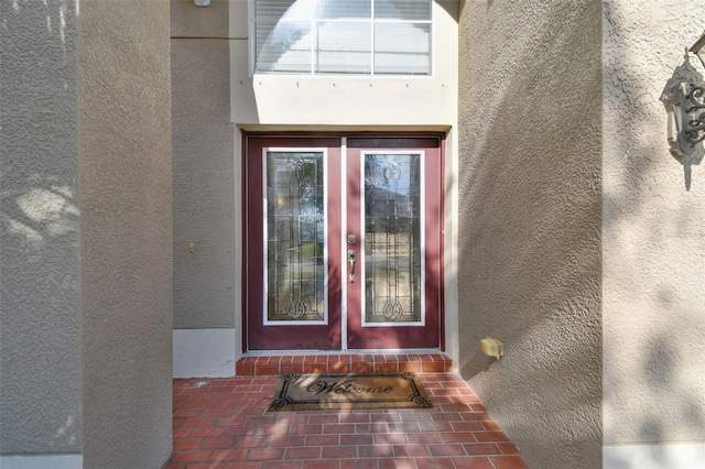 view of property entrance