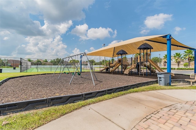 view of playground